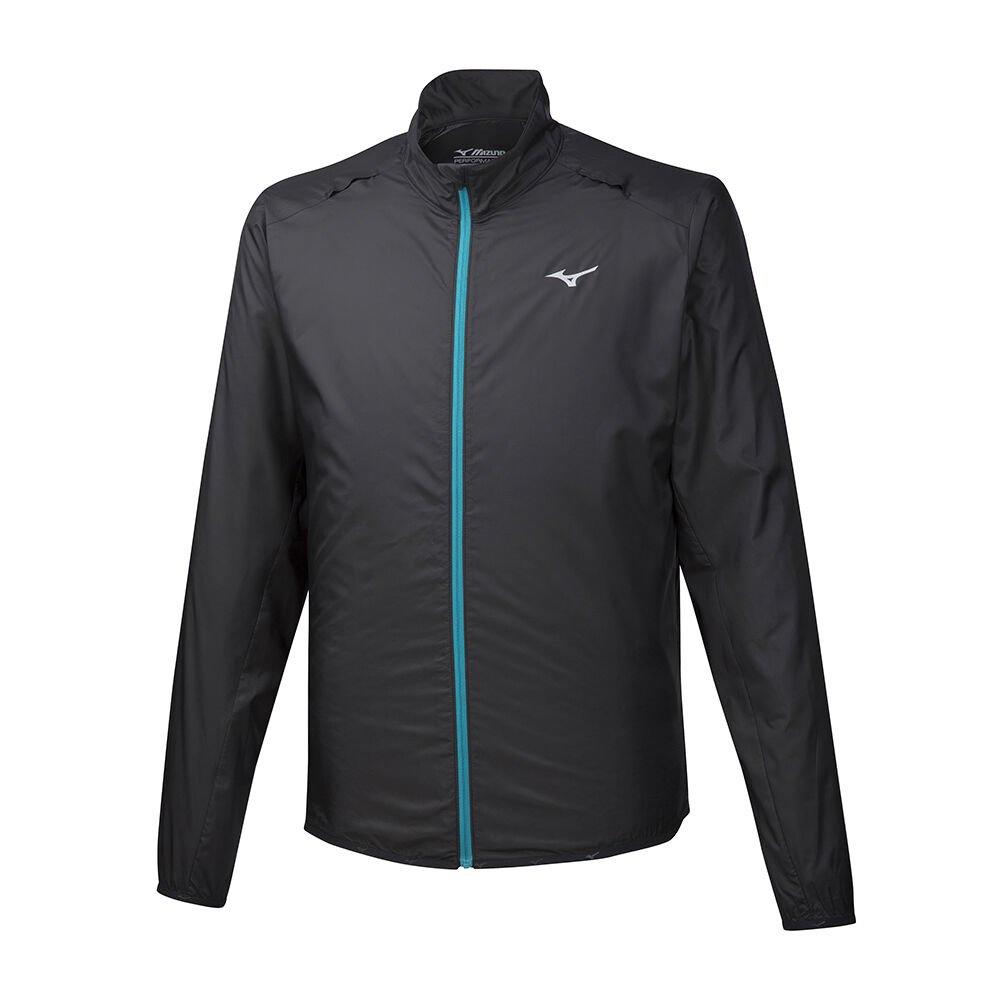 Mizuno Men's Jackets Hineri Pouch Black - AYRWTPE-29